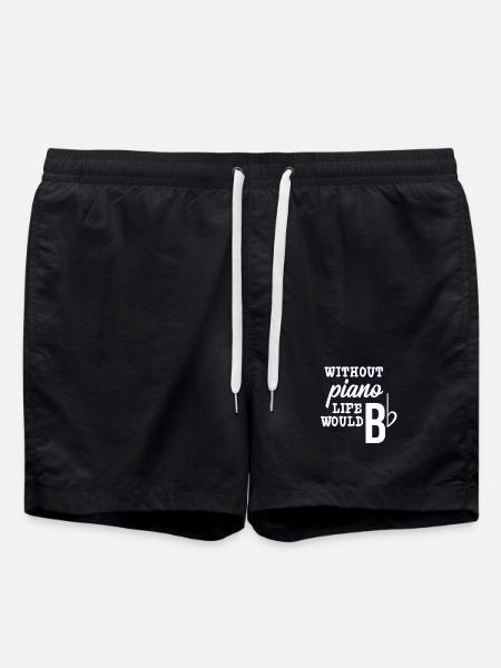 Classical music - Swim Trunks - black