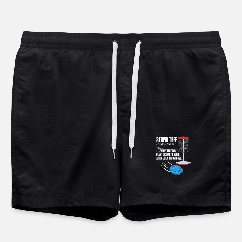 Disc Golf - Swim Trunks - black