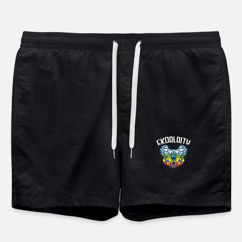 Gay Pride - Badeshorts - Schwarz