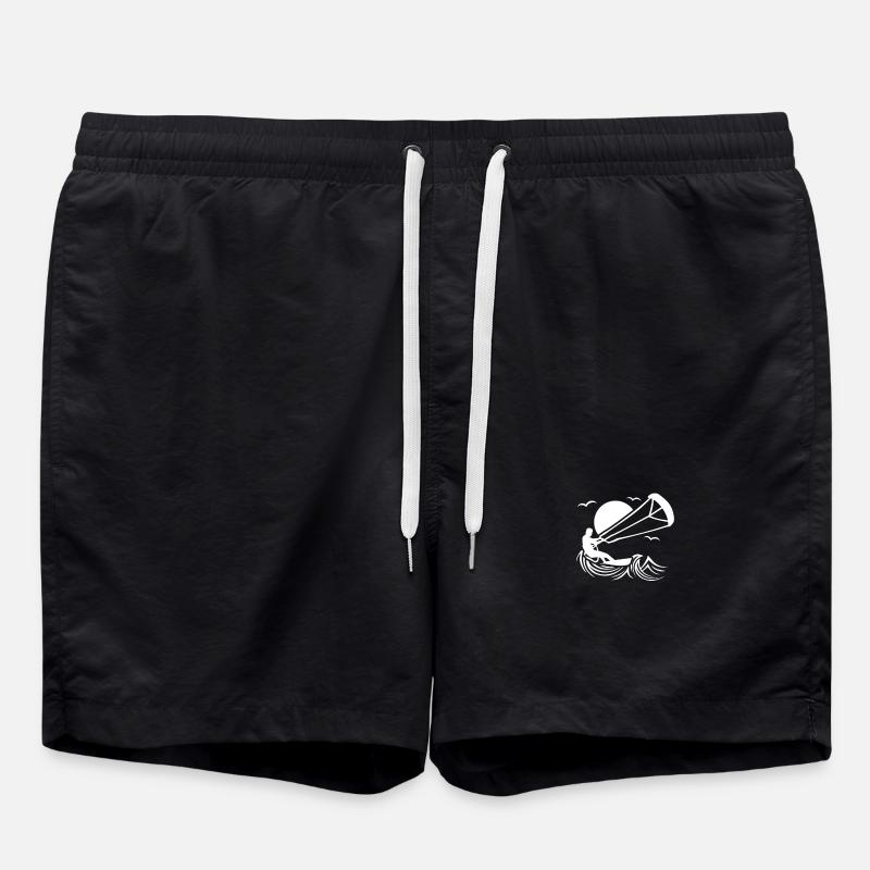 kitesurfer - Swim Trunks - black