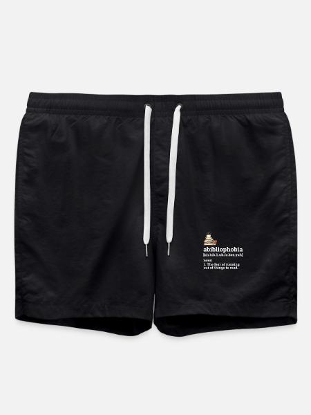 Books reading definition - Swim Trunks - black
