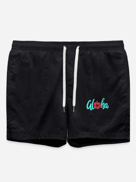 Aloha - Short de bain - noir
