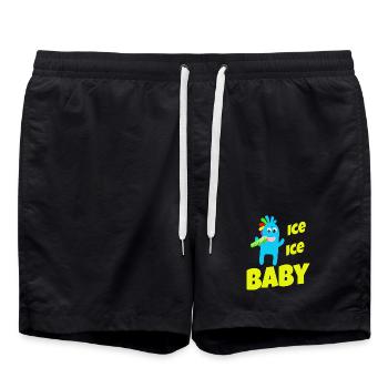 Bébé - Short de bain - noir - Devant - AI Model Male 185 light (185cm)