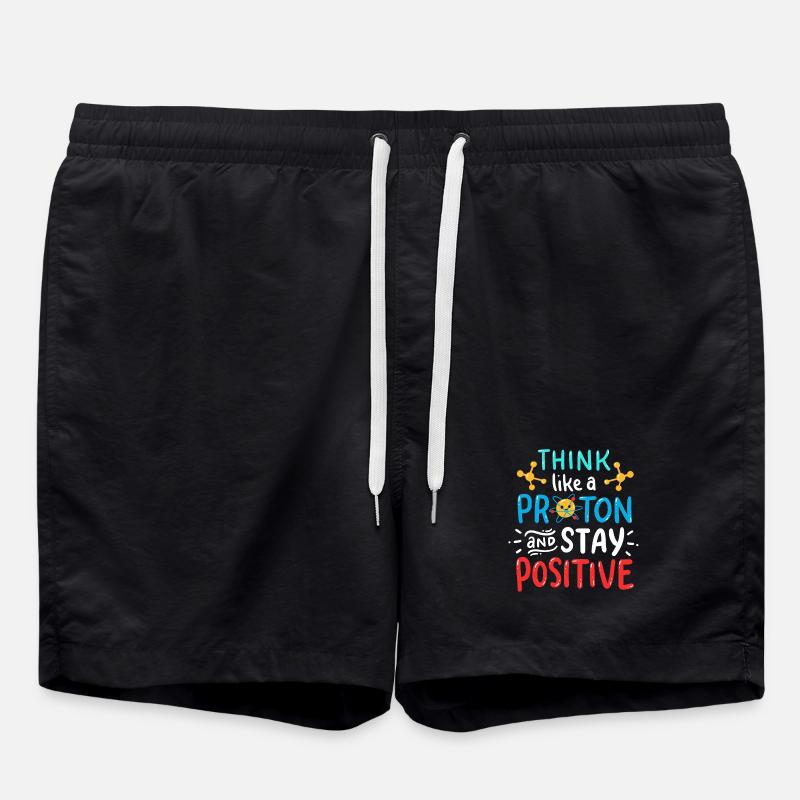 Chemist chemistry student - Swim Trunks - black