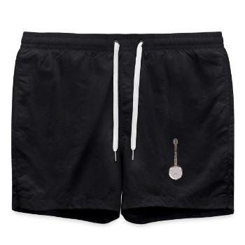 Banjo - Banjo simple - Short de bain - noir - Devant - AI Model Male 185 light (185cm)