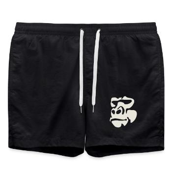 Gorilla - Swim Trunks - black - Front - AI Model Male 185 light (185cm)