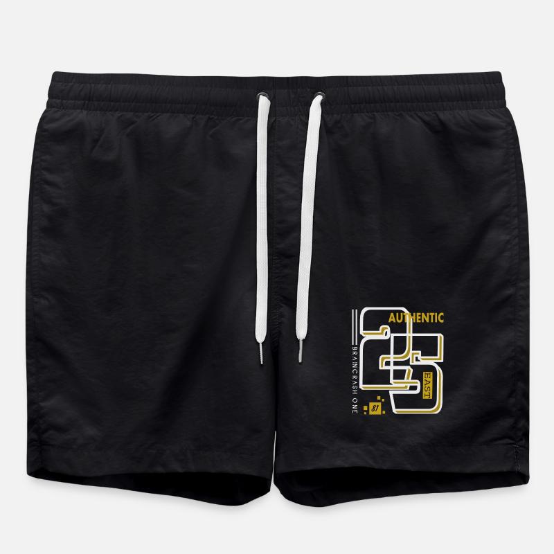 Ost 25 Style - Badeshorts - Schwarz