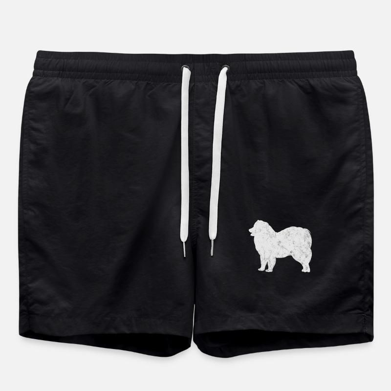 Samoyed Samoyed propriétaire de chien - Short de bain - noir