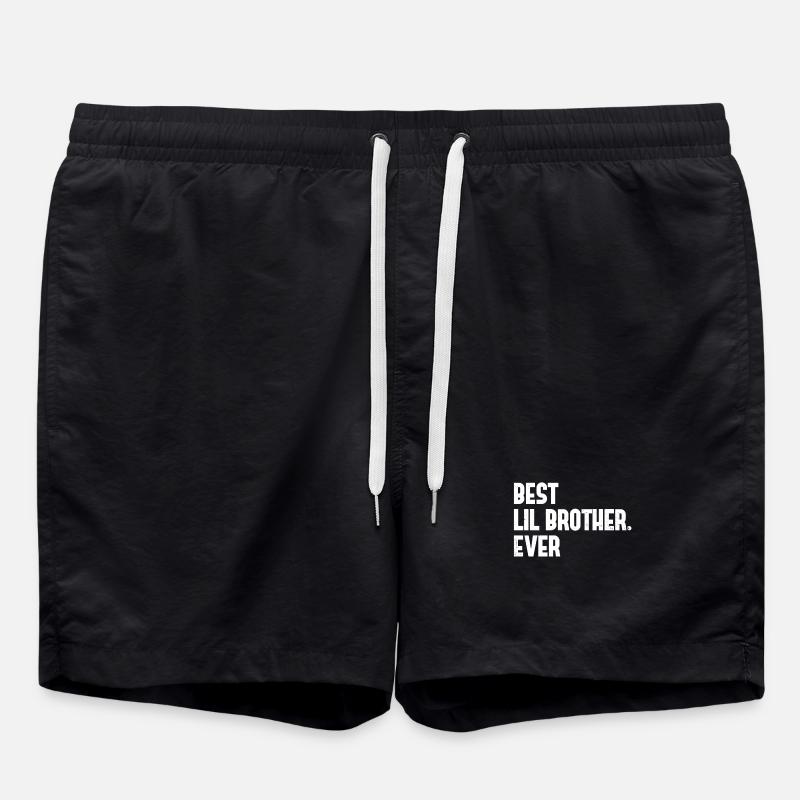 Best Brother Ever - Swim Trunks - black