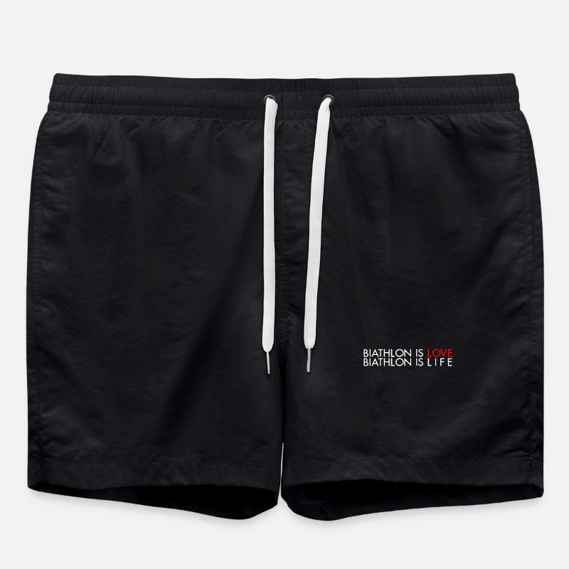 Biathlon - Badeshorts - Schwarz