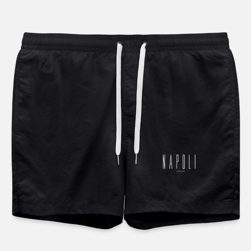 Naples Italie - Short de bain - noir