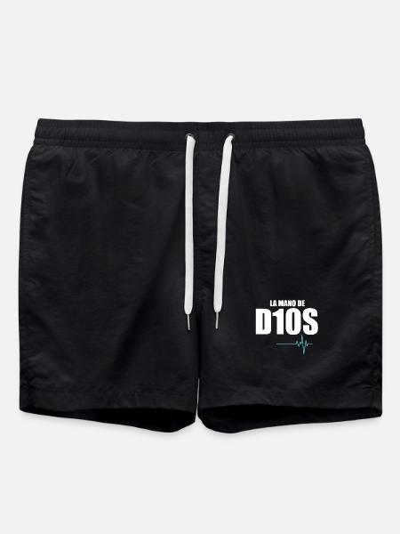 The hand of God 10 Argentina - Swim Trunks - black