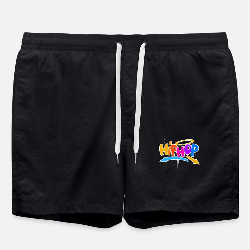 Hip Hop - Short de bain - noir