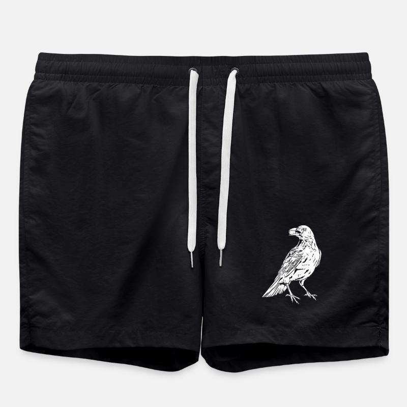Corbeau - Short de bain - noir