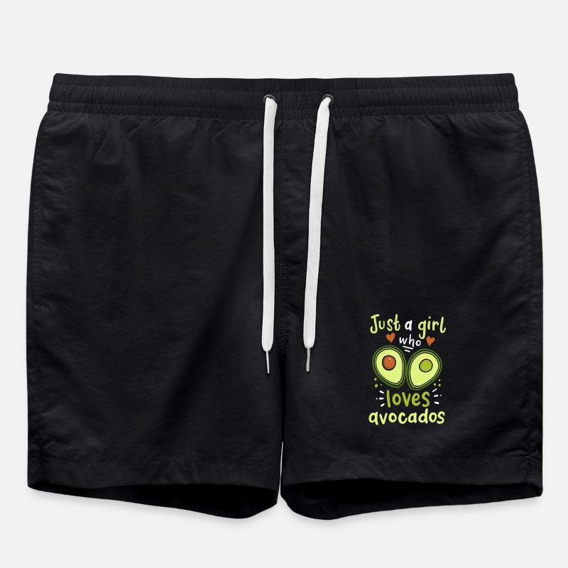 Avocado - Badeshorts - Schwarz