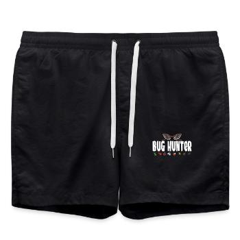 Chasseur d’insectes - Short de bain - noir - Devant - AI Model Male 185 light (185cm)