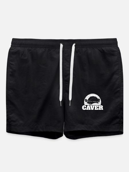 Speleologist Speleology - Swim Trunks - black