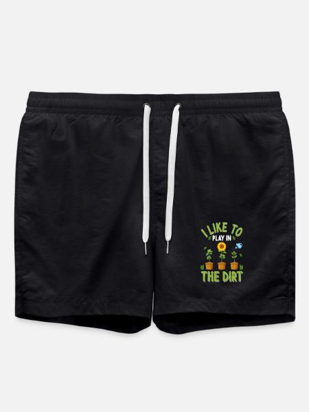 Gardener's Garden - Swim Trunks - black