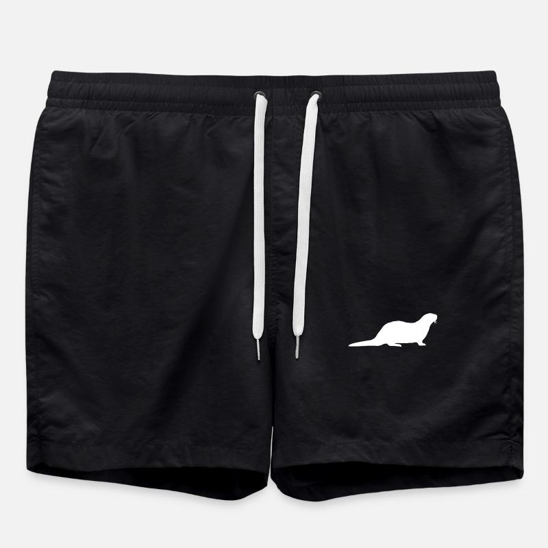 Otter - Badeshorts - Schwarz