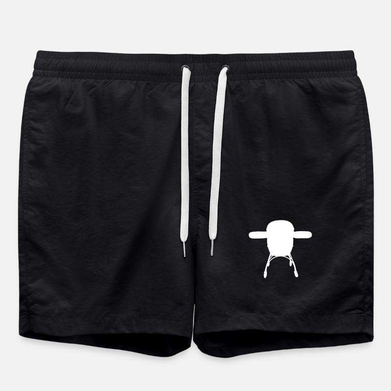 Grillen Grill BBQ - Badeshorts - Schwarz