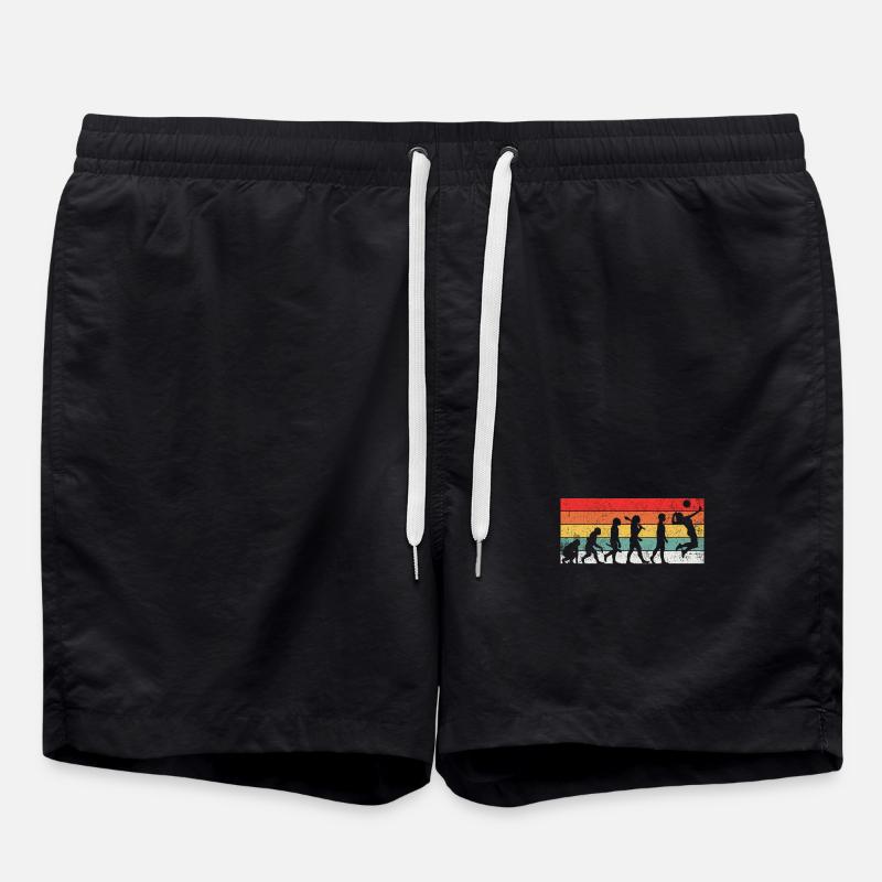 Volleyball Evolution - Badeshorts - Schwarz