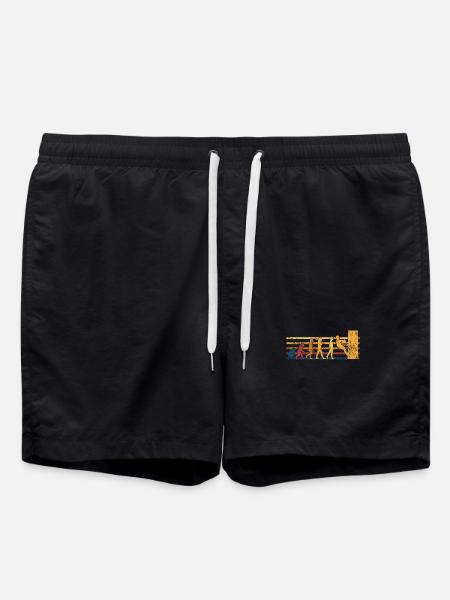 Baumpfleger Baumkletterer - Badeshorts - Schwarz