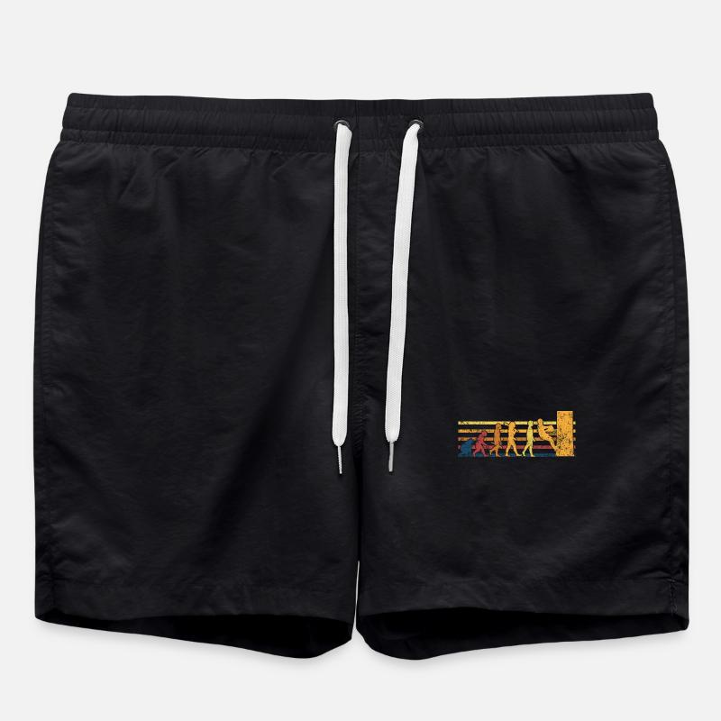 Baumpfleger Baumkletterer - Badeshorts - Schwarz
