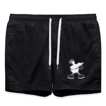 Duck Tennis Racket - Swim Trunks - black - Front - AI Model Male 185 light (185cm)