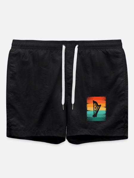 Harpe - Short de bain - noir