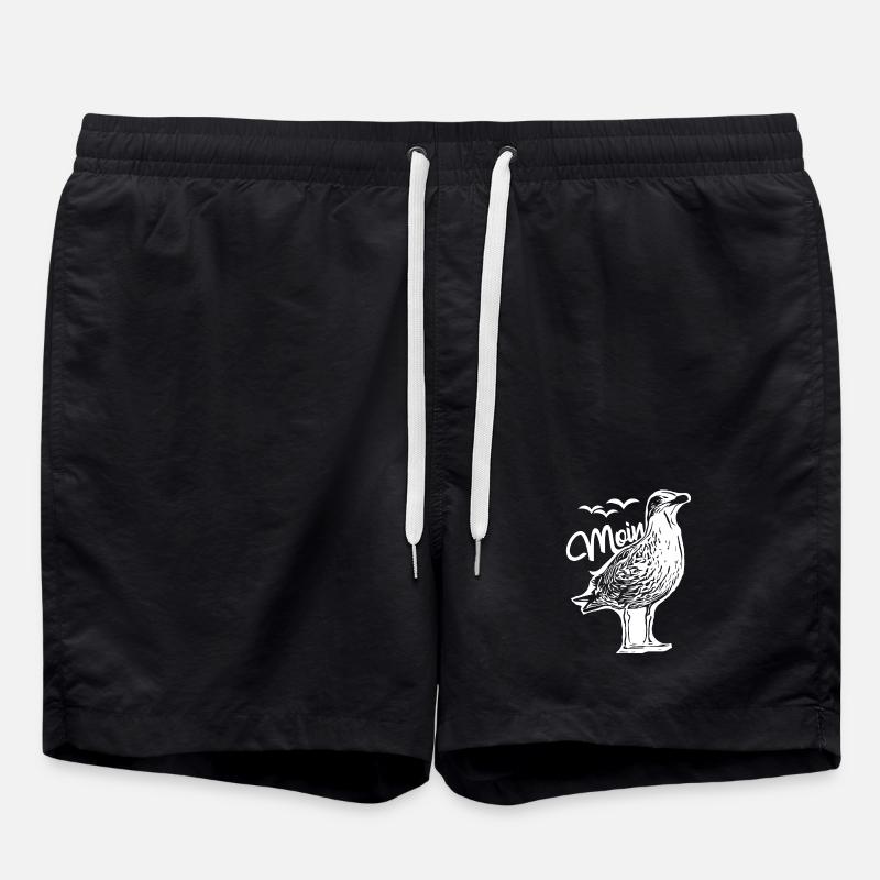 Seagull Moin Seagulls - Swim Trunks - black