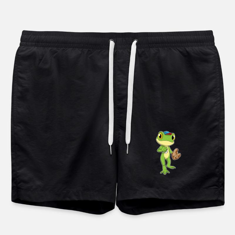 Frog Baseball Baseball Glove - Swim Trunks - black