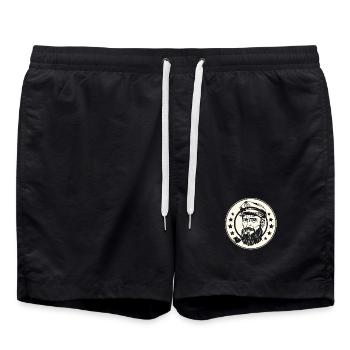 Capitaine Voilier Voilier Voilier - Short de bain - noir - Devant - AI Model Male 185 light (185cm)