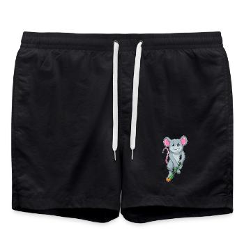 Bâton de hockey sur gazon Rat - Short de bain - noir - Devant - AI Model Male 185 light (185cm)