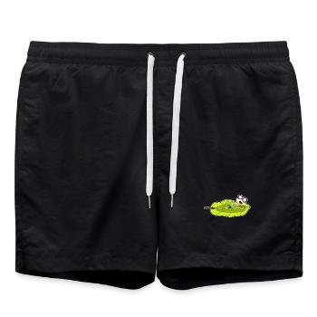 Lunettes Grenouille - Short de bain - noir - Devant - AI Model Male 185 light (185cm)