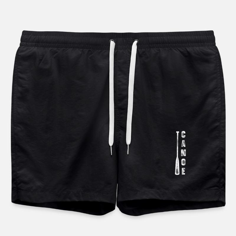Canoeing Canoeing Canoeing - Swim Trunks - black