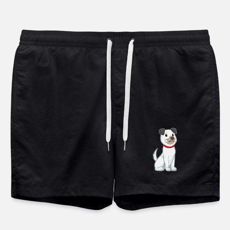 Dog Bones - Swim Trunks - black
