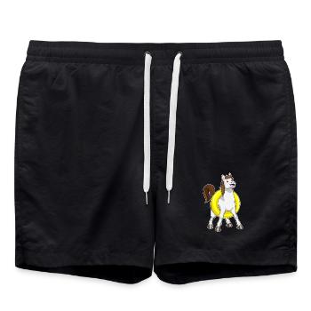 Natation à cheval Swimming Ring Summer - Short de bain - noir - Devant - AI Model Male 185 light (185cm)