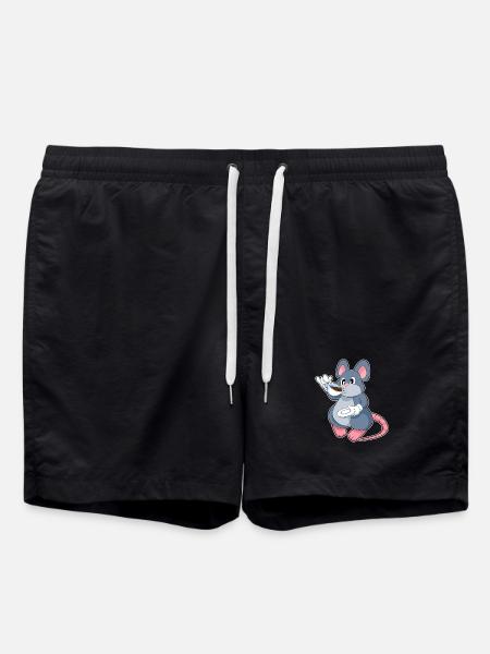 Mouse Coffee Mug - Swim Trunks - black