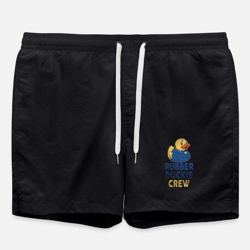 Rubber Duck Rubber Duckie Crew - Swim Trunks - black
