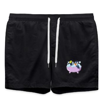 Baignoire de bain Penguin - Short de bain - noir - Devant - AI Model Male 185 light (185cm)