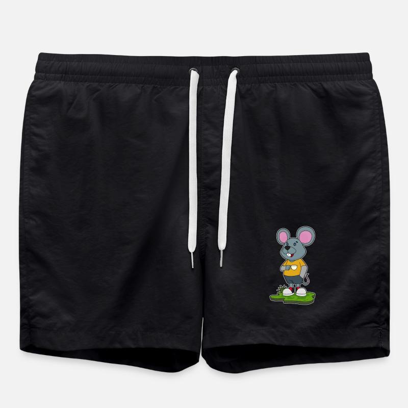 Mouse Mug - Swim Trunks - black