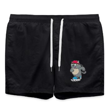 Patins de patinage sur glace Cat - Short de bain - noir - Devant - AI Model Male 185 light (185cm)