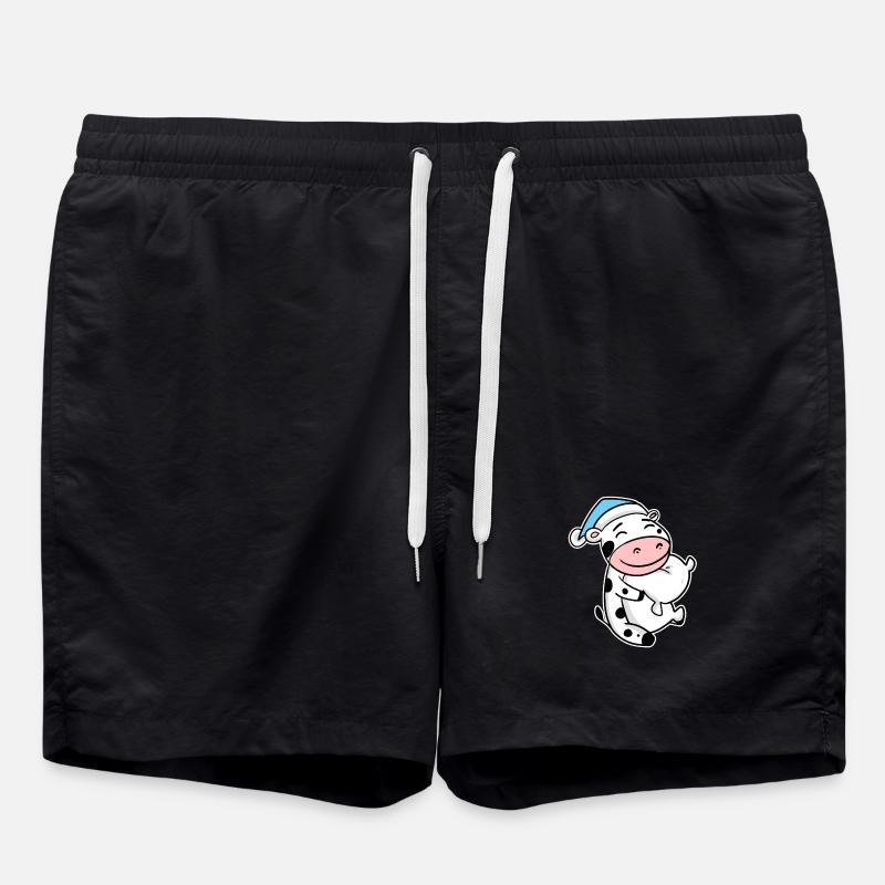 Kuh Baby - Badeshorts - Schwarz