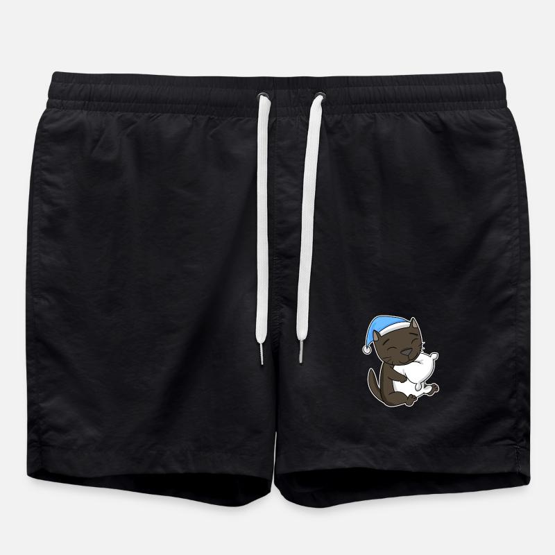 Cat cat breed Havana - Swim Trunks - black