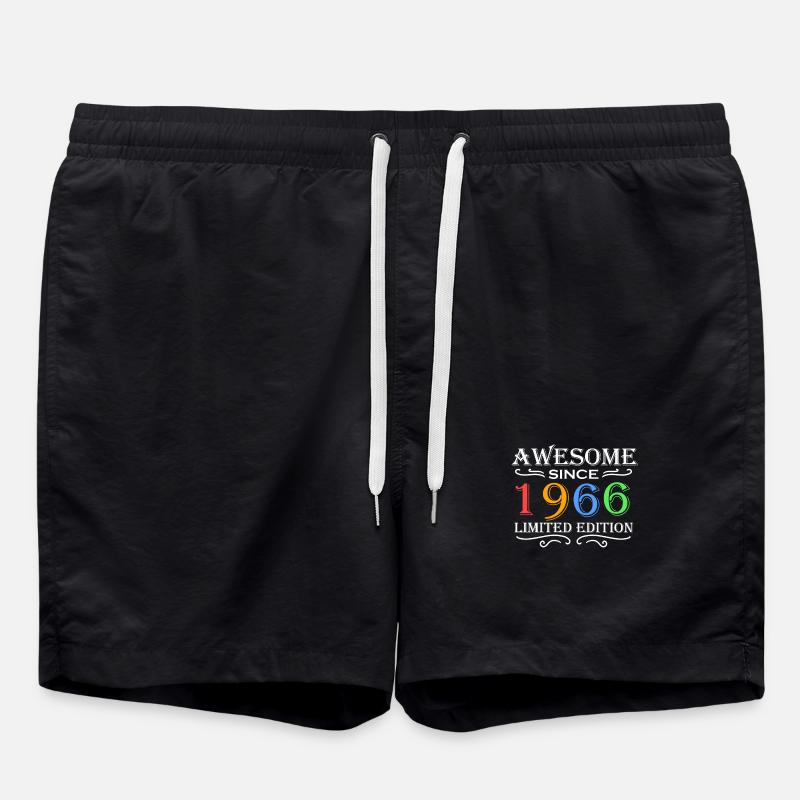 1966 - Born 1966 - Swim Trunks - black