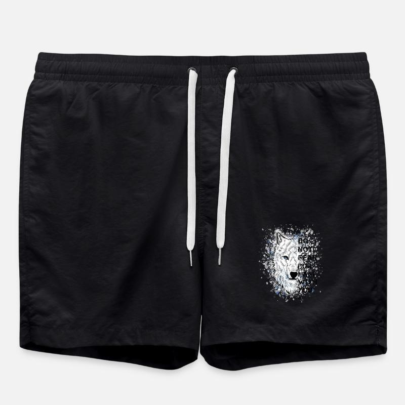 Citation religieuse Verset biblique - Short de bain - noir