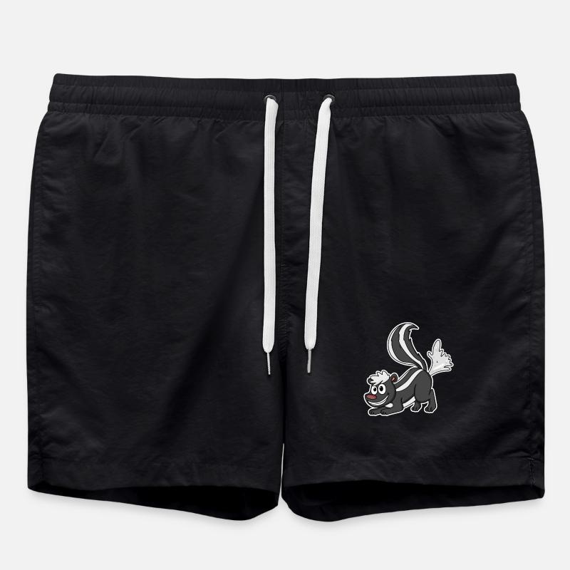 Skunk's skunk - Swim Trunks - black