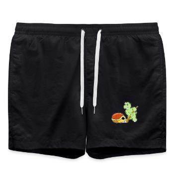 Bâtons de hockey sur glace Turtle - Short de bain - noir - Devant - AI Model Male 185 light (185cm)