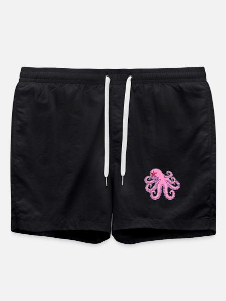 Octopus starfish - Swim Trunks - black