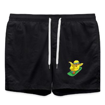 Chick Snowboarder Snowboard - Short de bain - noir - Devant - AI Model Male 185 light (185cm)